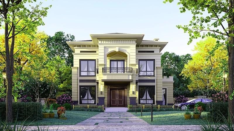 芦山中式合院住宅，开放庭院与邻里乡亲更亲近